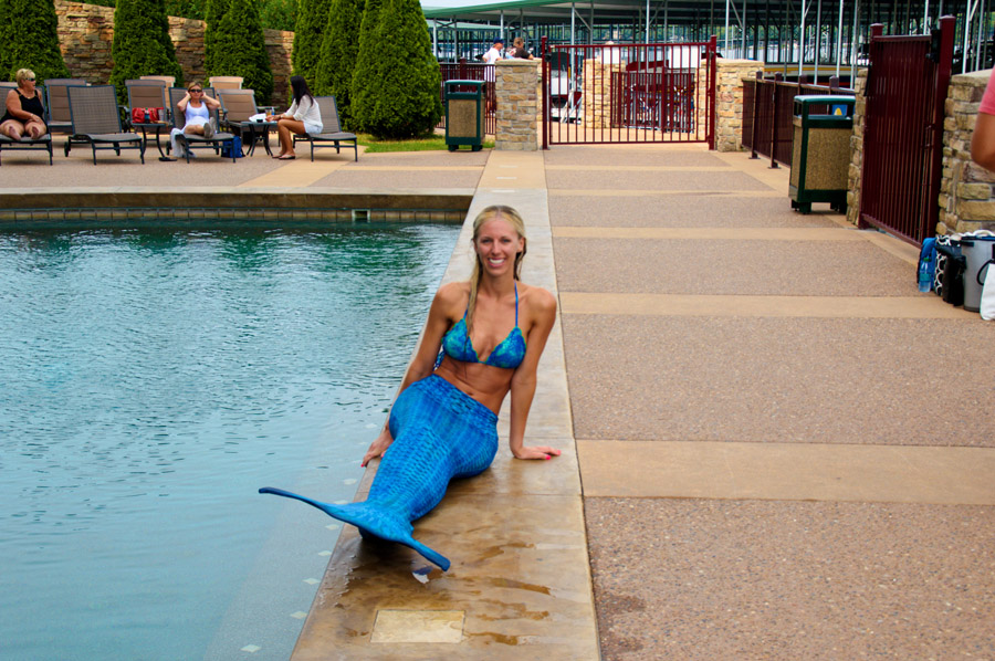 Mermaid at Lake of the Ozarks Event