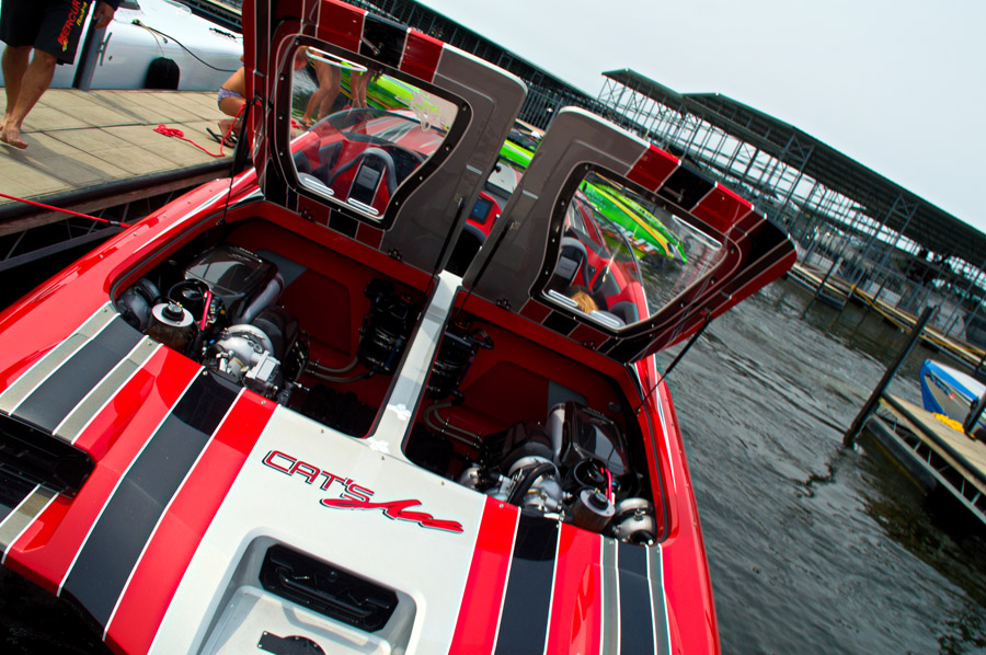 Red Speed Boat