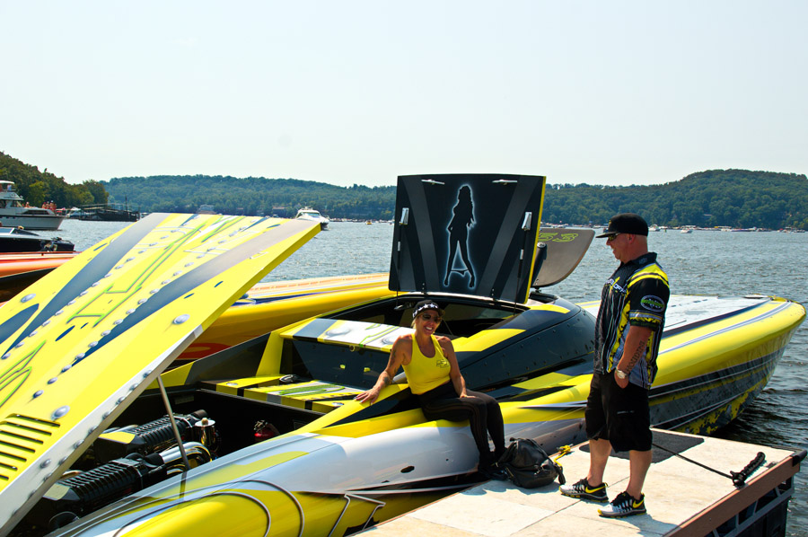 Speed Boat at Lake of the Ozarks 2015