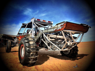 dune buggy at the Glamis 2016
